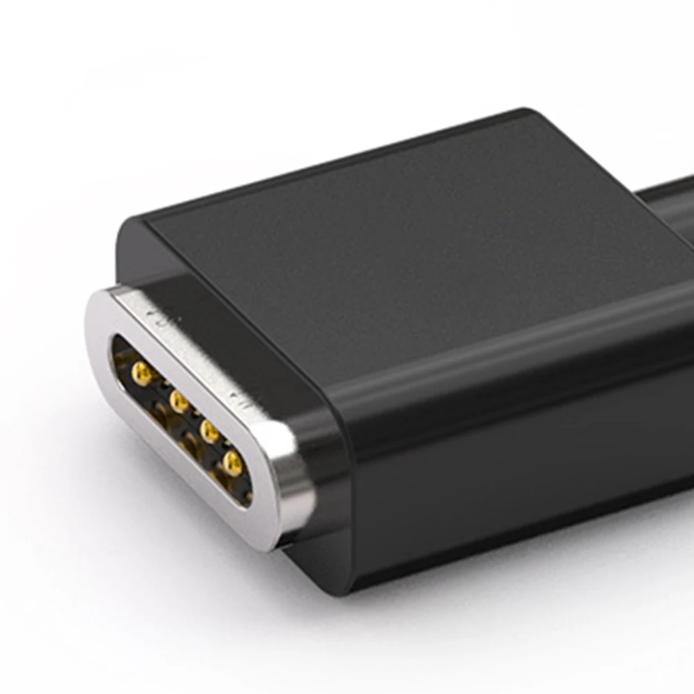 Custom Round 2.54pitch  360w Magnetic 8pin Pogo Pin Contacts 1mm 1.5mm 2.5mm 3mm 4mm Diameter 3a 12v Connector