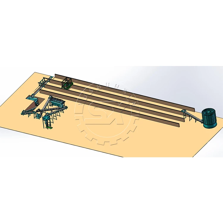 
Завод по производству гранул для органических удобрений для птицеводства/линия по производству гранул для удобрений 