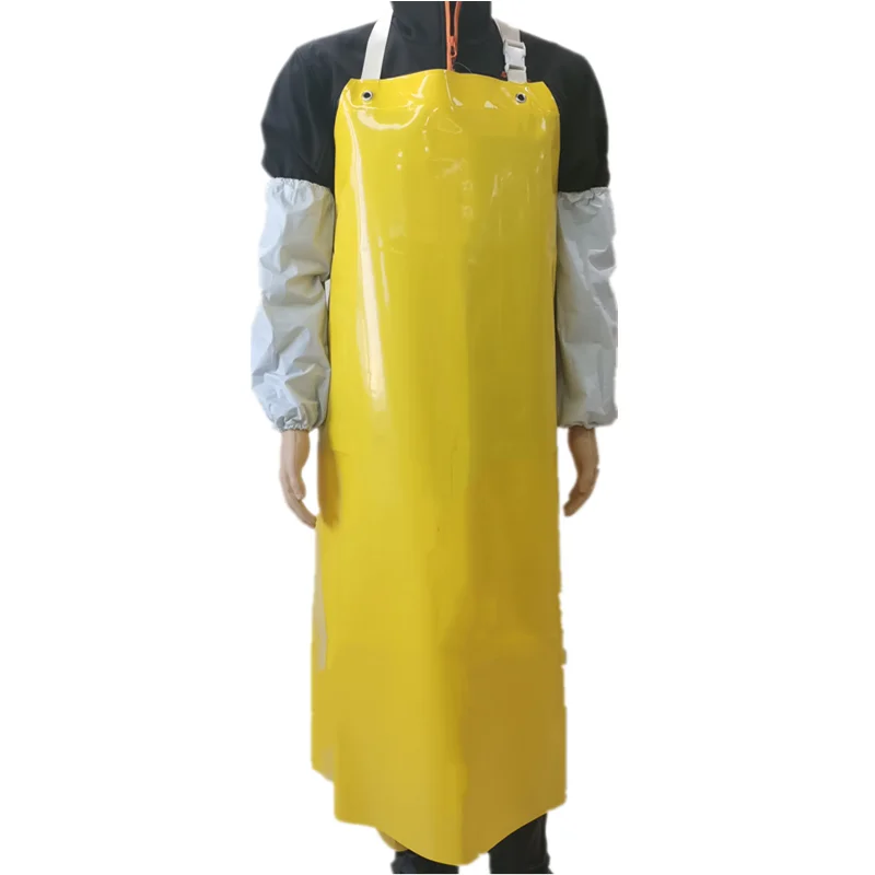 Wholesale Food Processing Apron Custom Waterproof Pvc Vinyl Apron