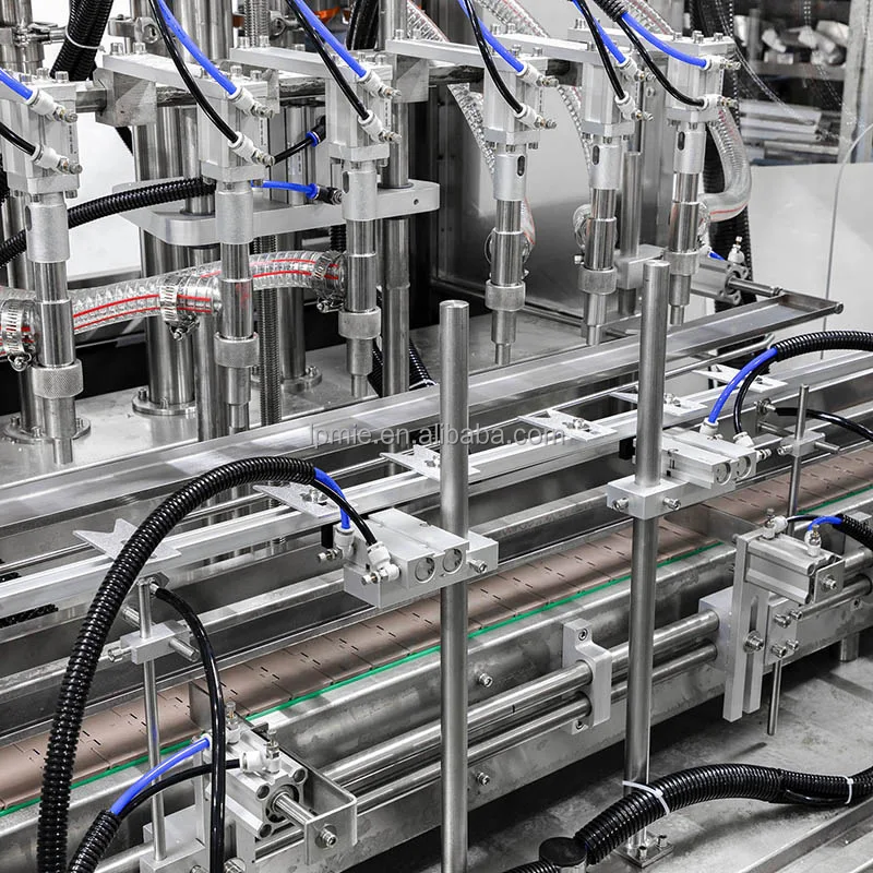 Automatic Engine Oil Liquid Small Bottle Filling and Capping Machine Production Line