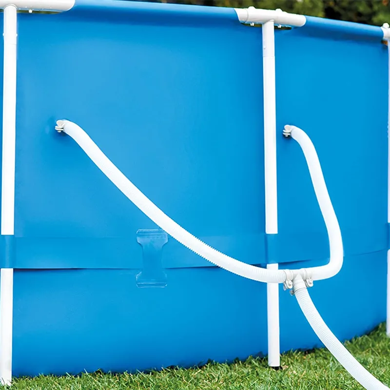 Family Garden Summer Water Swimming Pool Metal Frame Above Ground