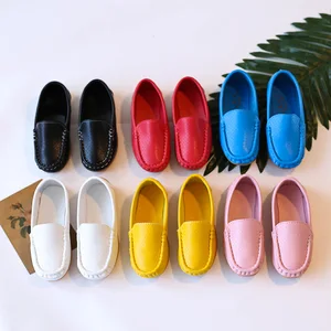 Children Boys Stylish Casual Kids Soft Sole Slip on Loafers Kids Multicolor Boys Stylish Loafer Shoes Loafers Shoes for Kids
