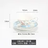 [Sunny Day-Wide-Mouth Cup] 1 cup, 1 saucer [No spoon included-Simple p