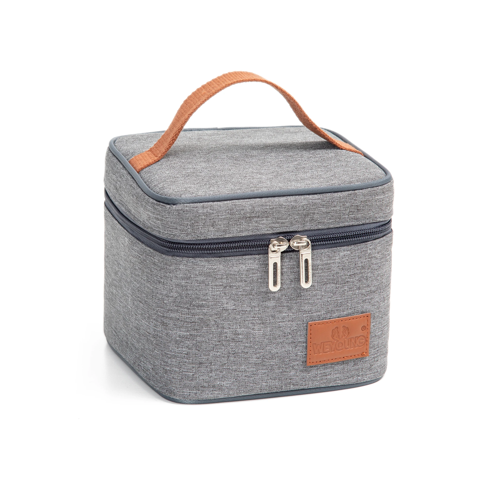 Сумка-тоут из ткани Оксфорд с логотипом под заказ изолированная сумка-холодильник портативная водонепроницаемая сумка для