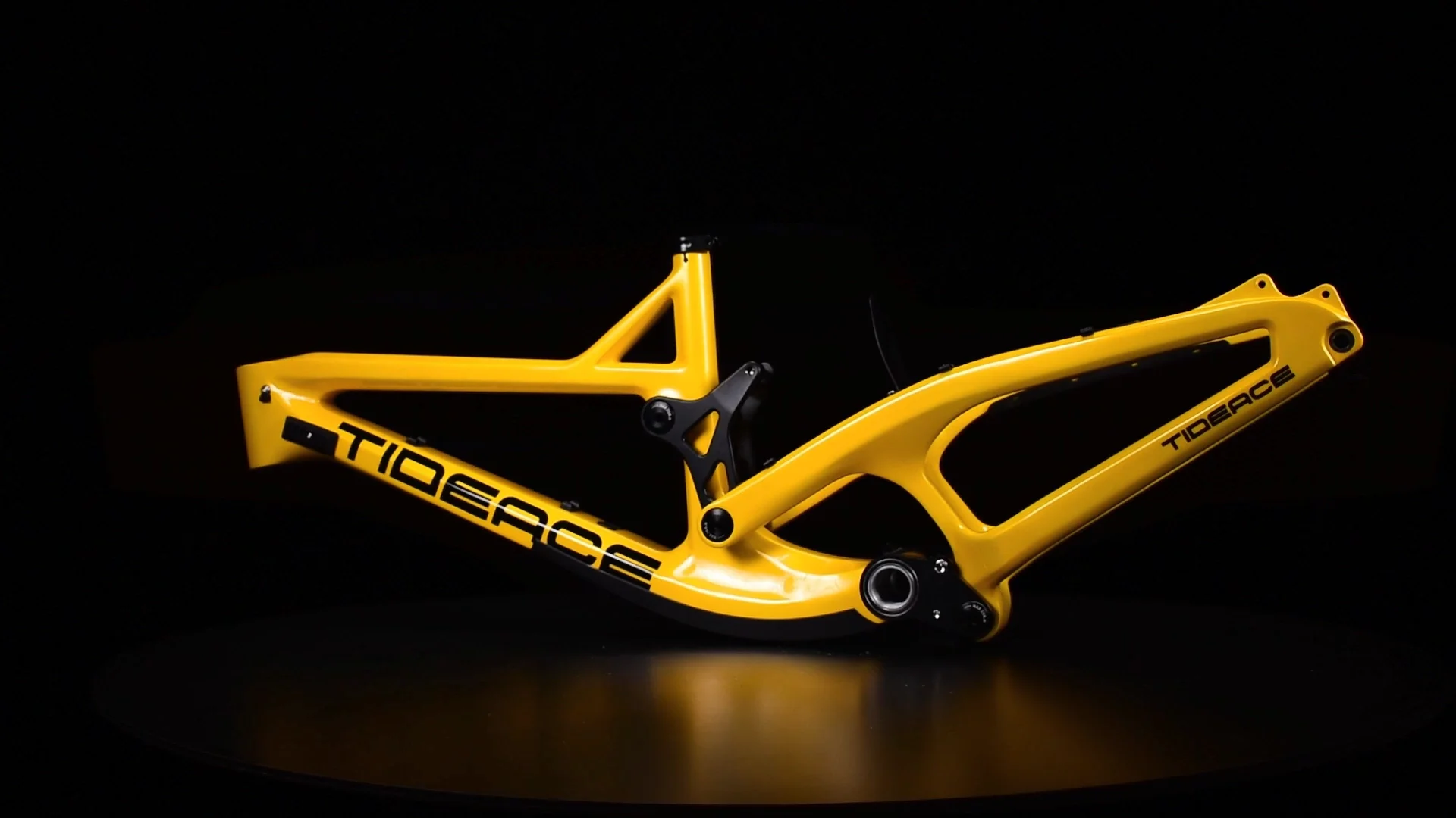 Customized Paint 27.5er Downhill Bike Mtb Full Suspension Frame Dh