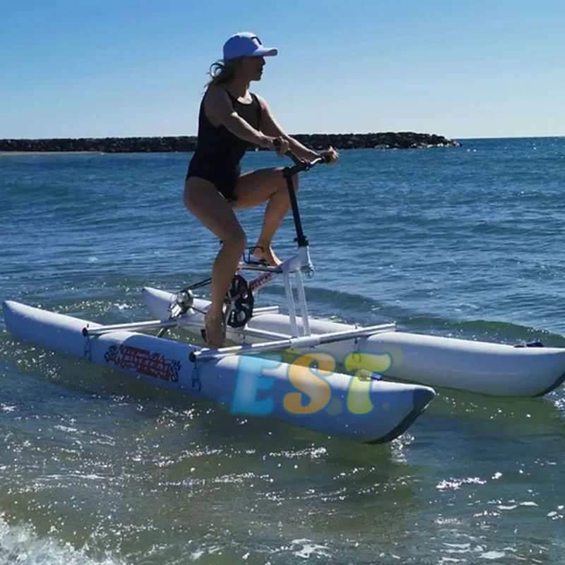 Bicicletas agua de mar bicicleta lago bicicleta ciclo Pedal
