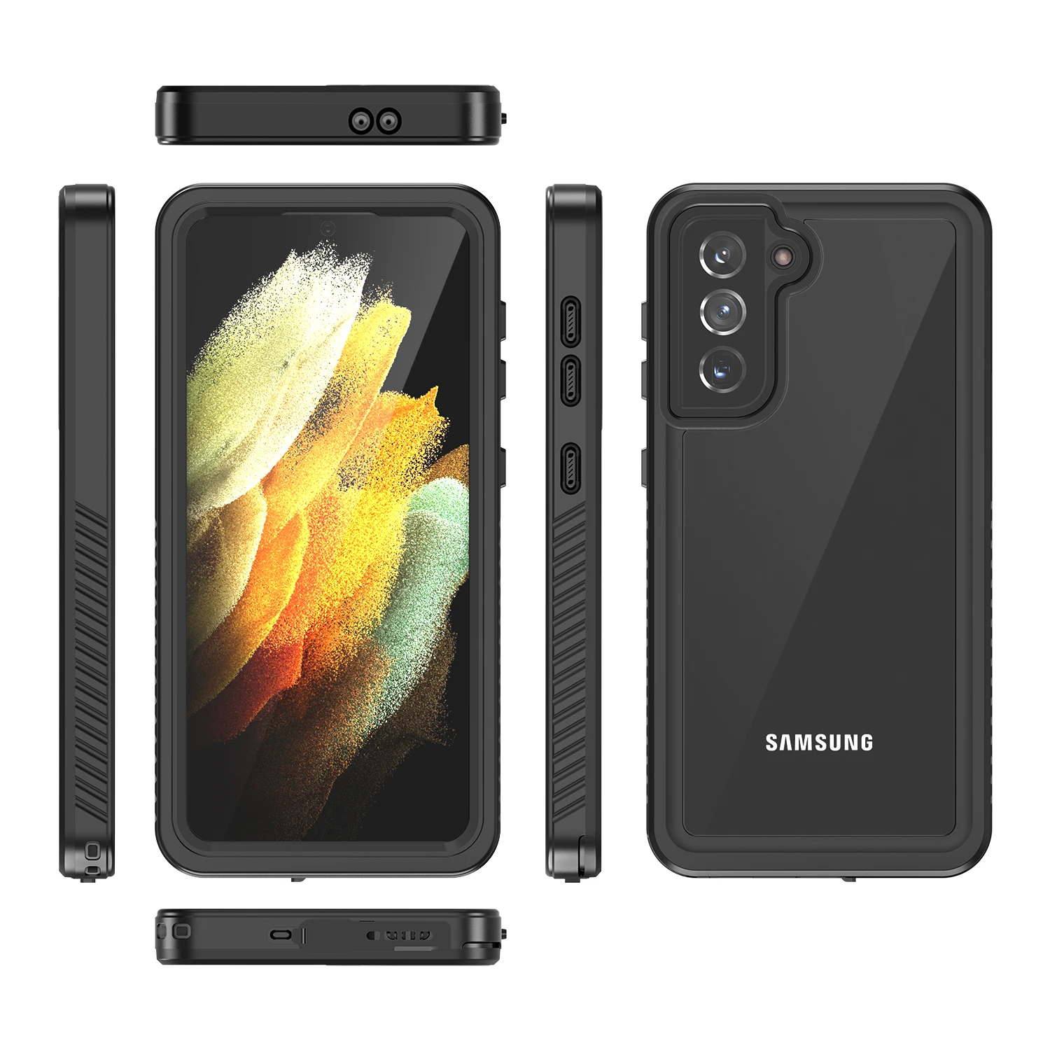 Hot Sale TPU+PC Clear 360 Full Protective for Sumsung S21 Ultra