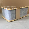 Interlocking cat scratching board (single back panel)