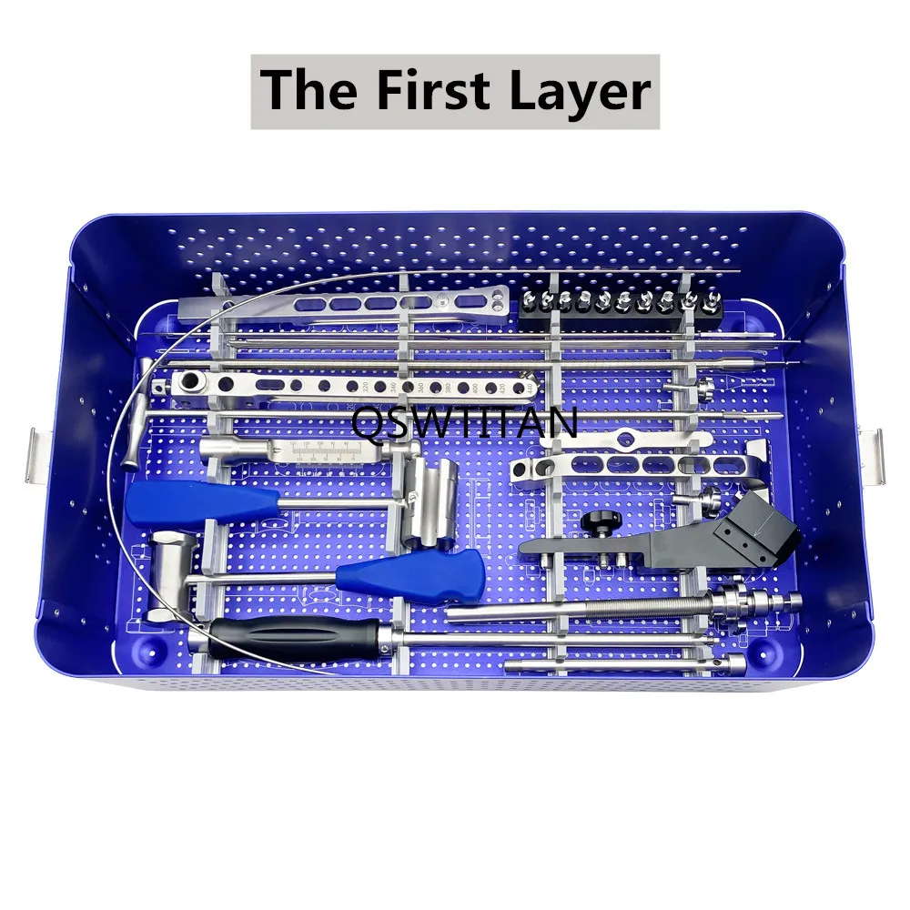 PFNA Interlocking Nail Instrument Set Tibial Nail Stainless Steel Femoral Intramedullary Nail Surgical Instruments Kit