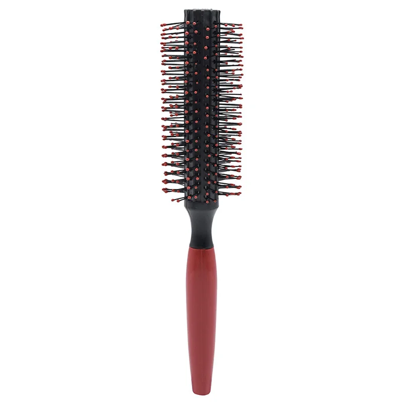 Round Brush For Woman Blow Drying Hair Brush With Plastic For Hair Styling Hairbrush Comb Barber Acc