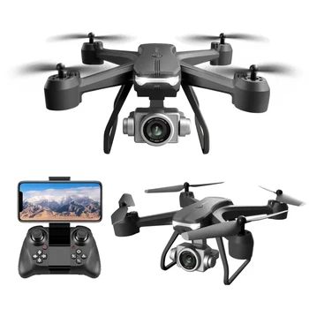 Hot Sell V14 Dual Camera GPS Helicopter Drone Foldable RC Drone with 6k 5g Wifi Fpv Laser Obstacle Avoidance rc Guadcopter