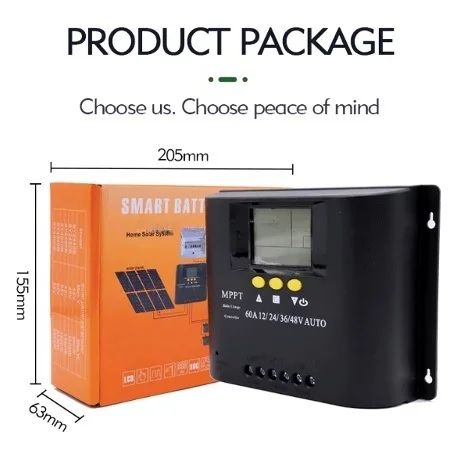Image showcasing Solar Mppt Controller Solar Off-grid System High Quality Mppt Charging ...