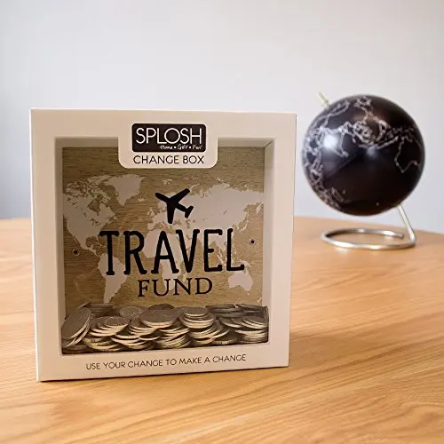 Лидер продаж на Amazon, деревянный ящик для монет и сбережений, контейнер для сбережений, копилка для создания фантазий