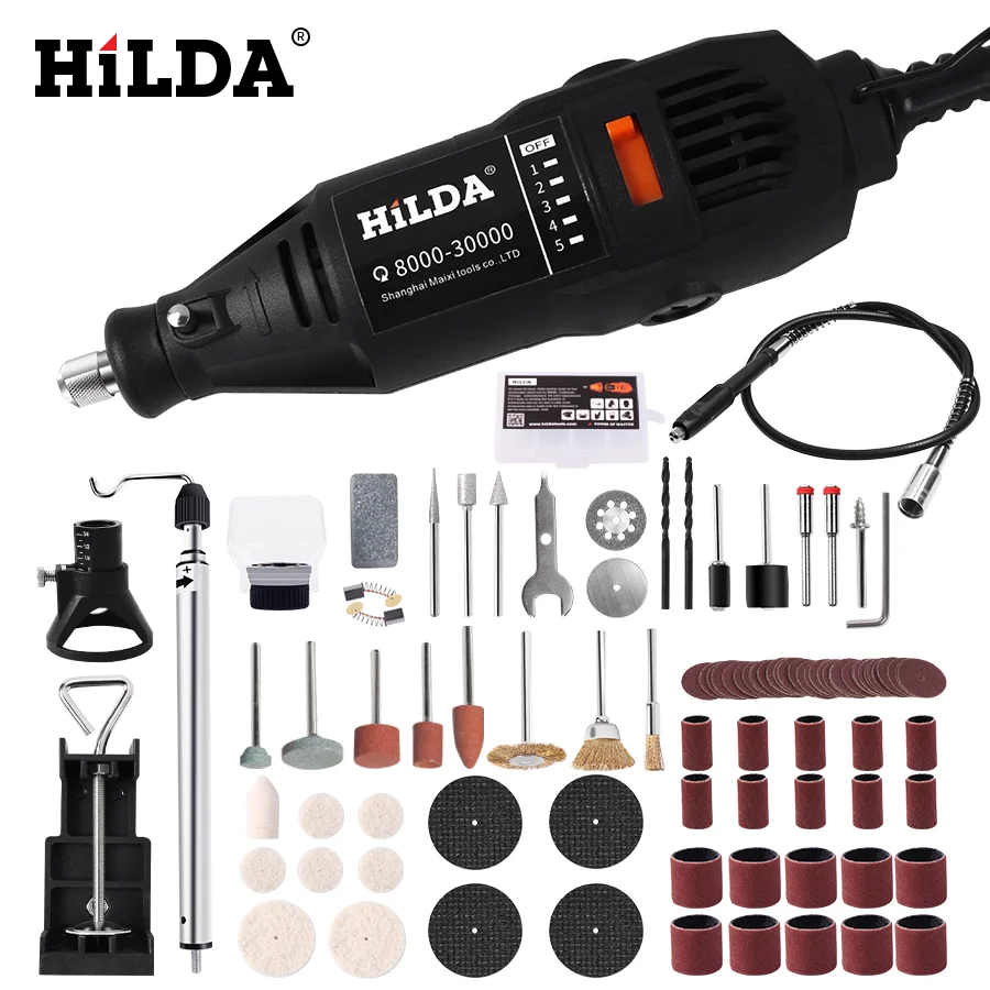 Wholesale Hilda — perceuse électrique, graveur, stylo, broyeur