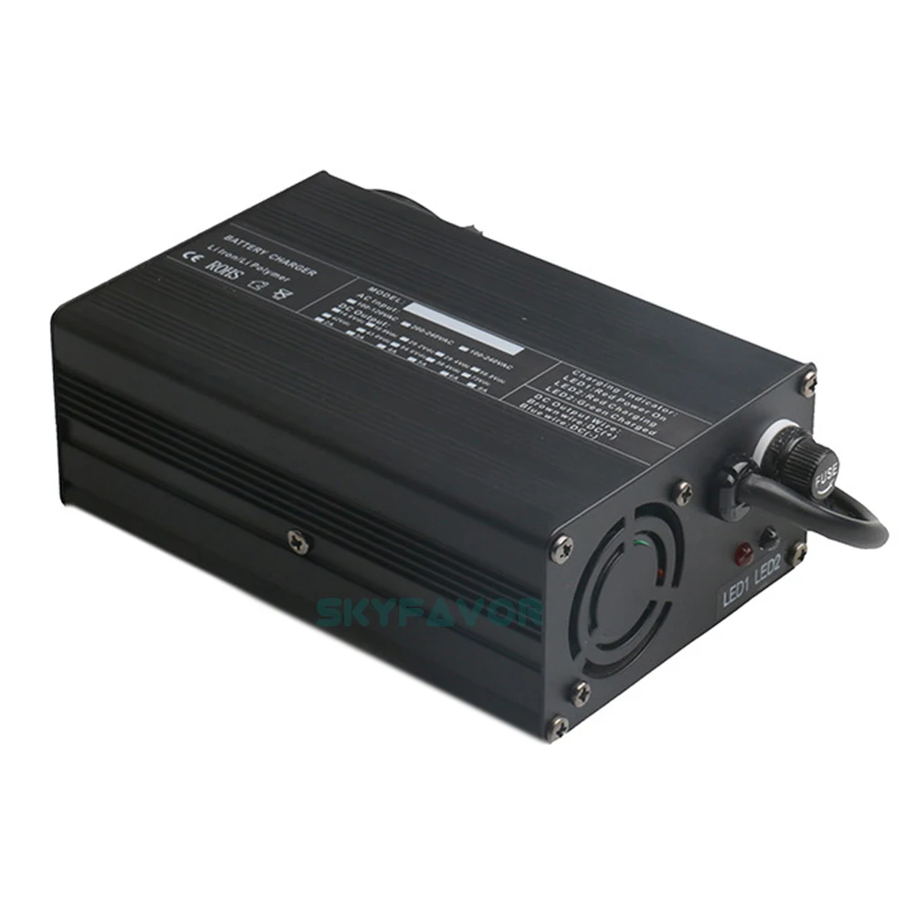 Customized 240w Series 12v 15a 24v 8a 36v 5a 48v 4a 60v 3a 72v 25a Battery Charger For Lead 8510