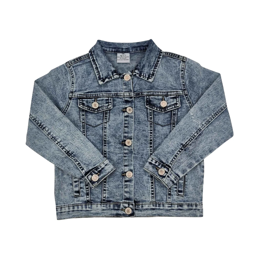 Clothing Denim Jacket Supplier 6A5-14 Blue Denim Jacket With