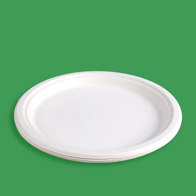 Factory Price Customized Diodegradable Disposable Cake Round Paper Plates Tray For Food manufacture