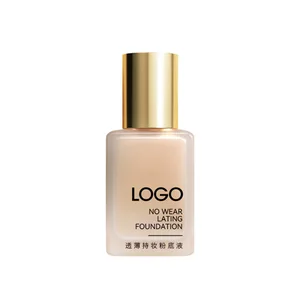 Customized Thin Holding Makeup Foundation Liquid Concealer Water Moisturizing OEM Processing Natural Nude Makeup Doesn't Remove