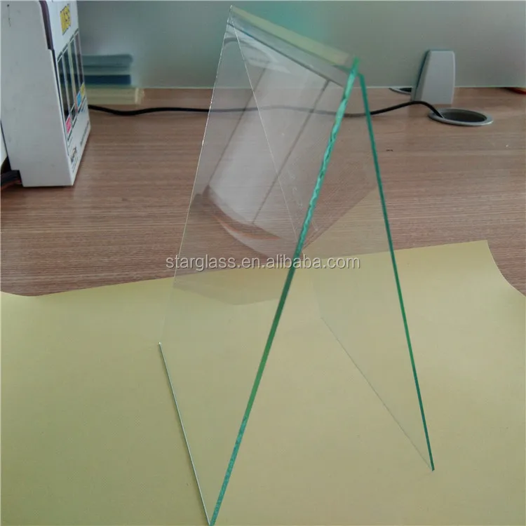 Transparent Clear 1.8mm 2mm Non Reflective Building Glass Sheet for Picture Frame