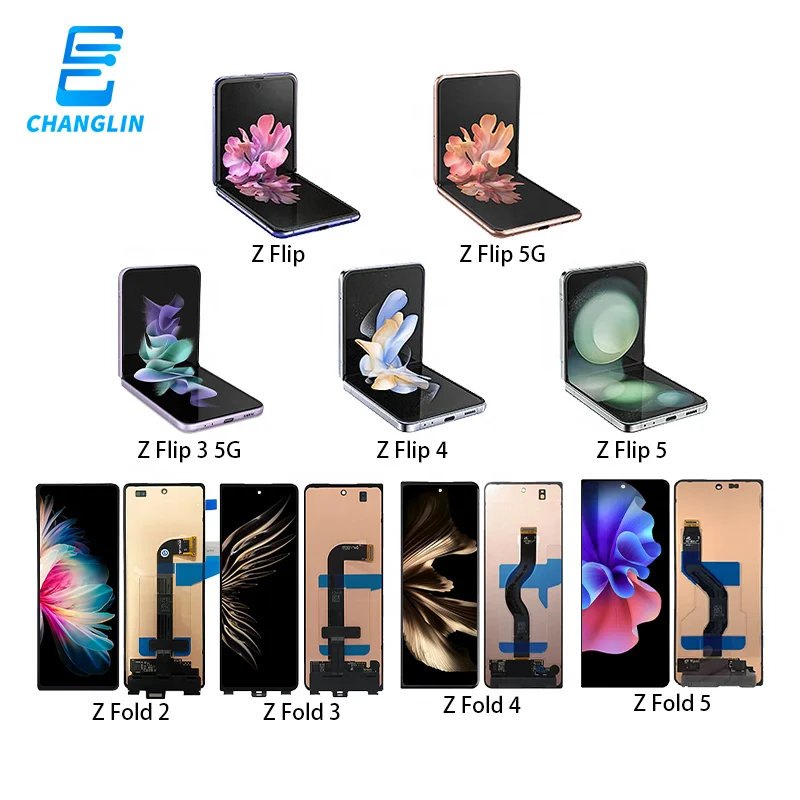 7.6 Inch Samsung Z Fold 3 LCD Touch Screen Digitizer Assembly