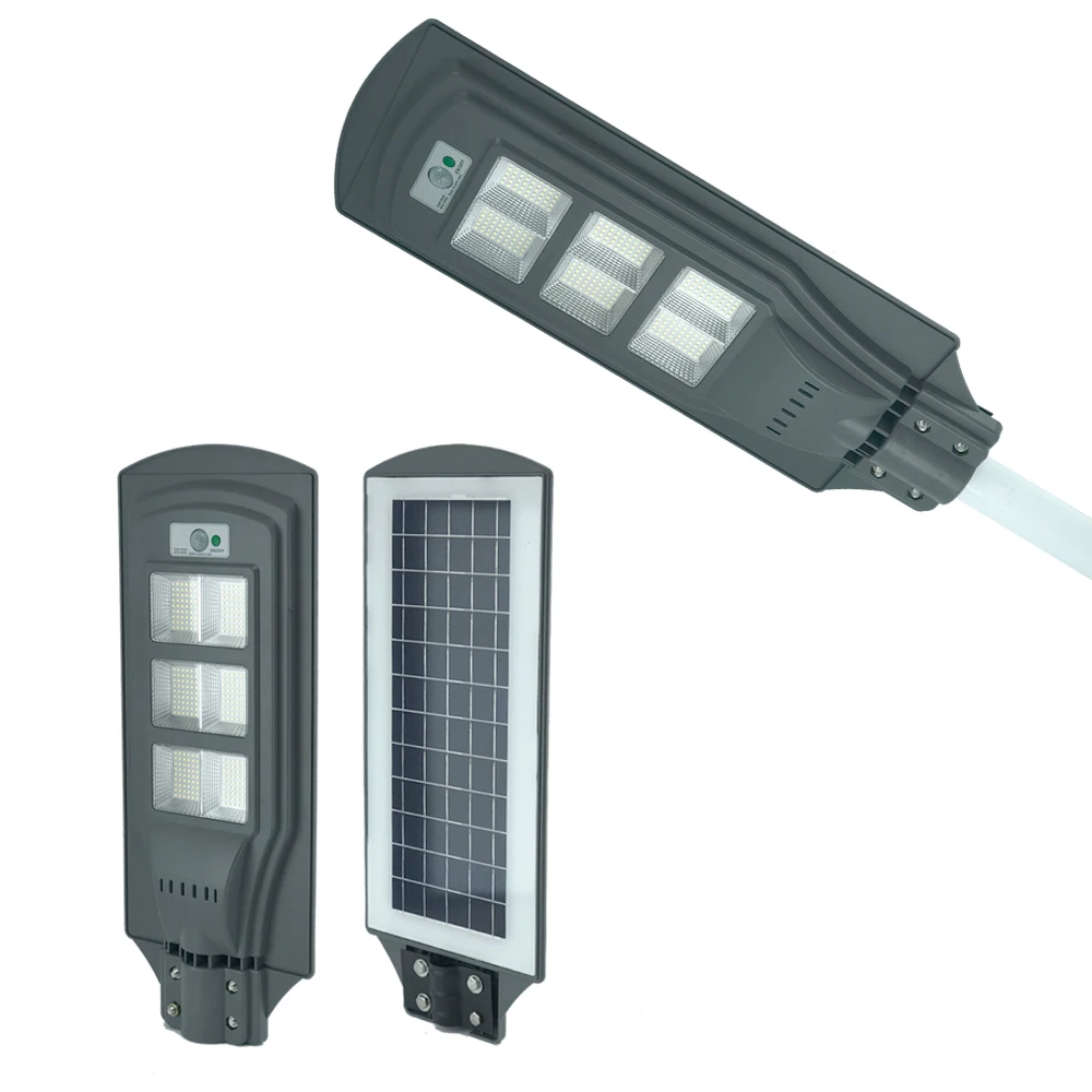 Chinese manufacturer outdoor 30W 60W 90W 120W solar street light price list LED all in one solar street light