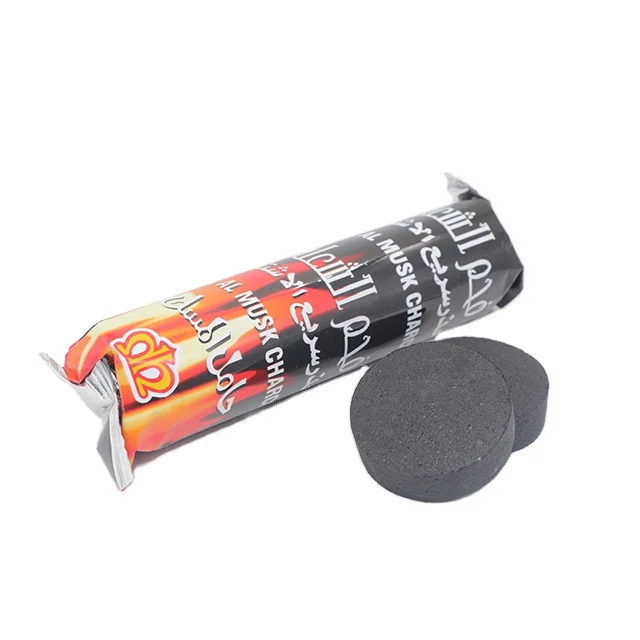 33mm Round Quick Light Charcoal Tablets Charcoal  Hookah Coal Shisha Charcoal Incense  Briquette