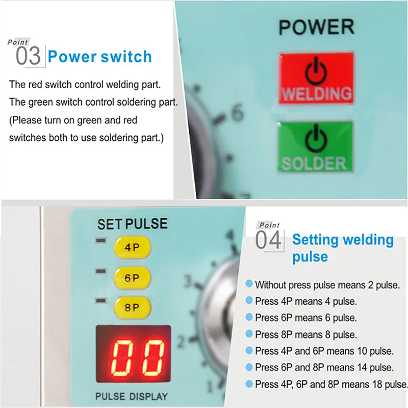 Sunkko 709ad+ Spot Welder 3.2kw For Li-ion Battery Pack Welding - Buy ...