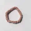 rose gold silk scrunchies