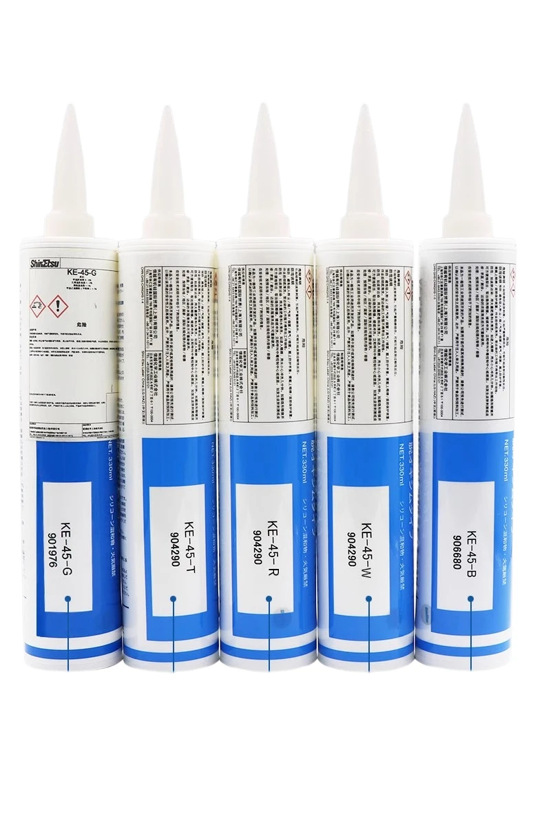 Japan Shin-etsu Ke-45-w/t/r/g/b White Sealant Insulation Adhesive Flame ...