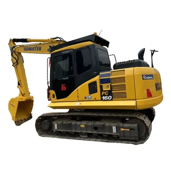 Used Digger Komatsu PC160 Hydraulic Crawler Used Excavators