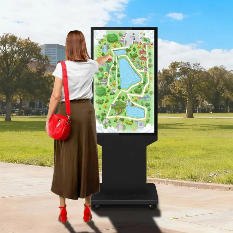 Outdoor Interactive Kiosks for Information