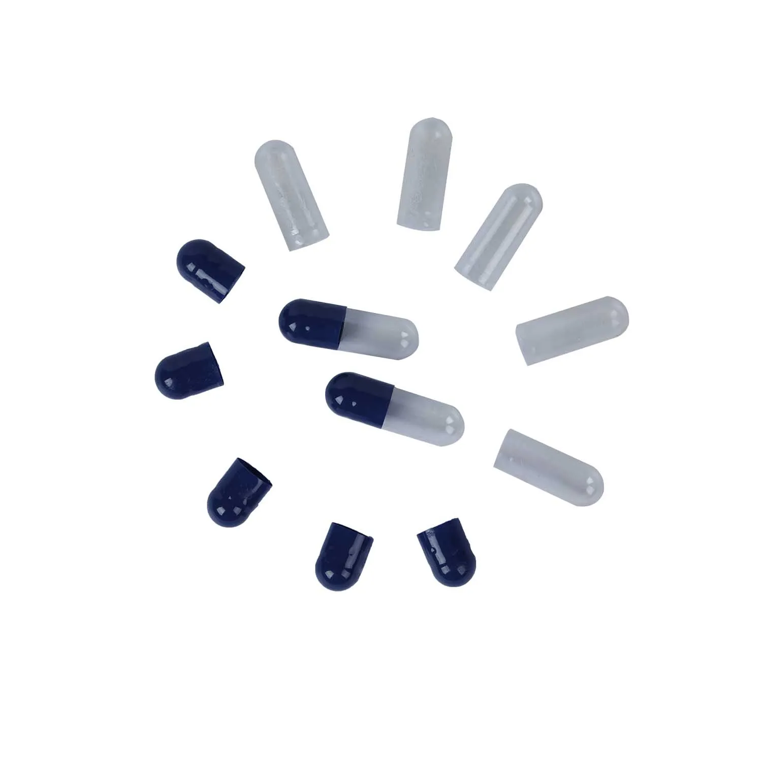 Hpmc № 00 полые капсулы по индивидуальному заказу в различных цветах и спецификациях лучший профессиональный производитель