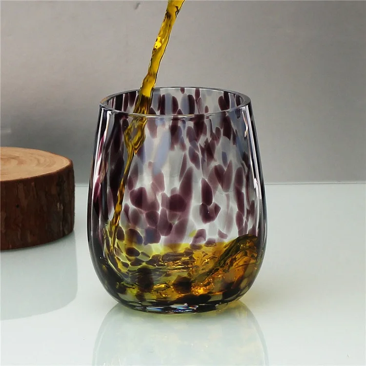 Multi Color Hot Sale Premium Leadfree Crystal Glass Wine Glasses