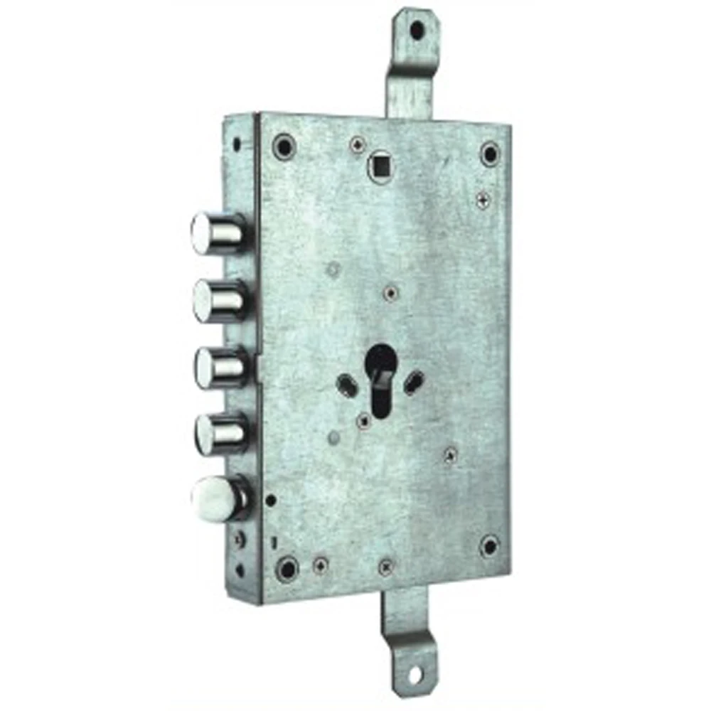 Mortise Lock Spring 3 Point Complete Set Stainless Steel Security for Front Door Lock Entrance
