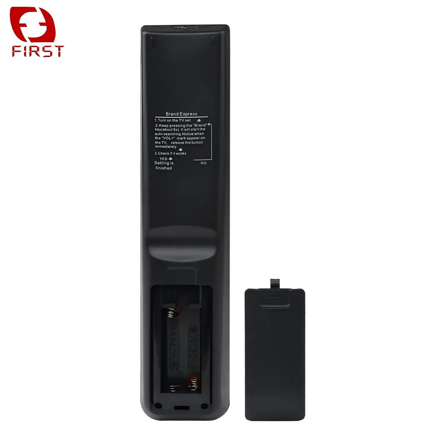 First Brand Quality Universal ABS Plastic Smart LED LCD Remote Control with Brand Searching Feature Box Package