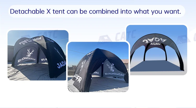 Hi-q Custom Logo Tent Airtight Waterproof Inflatable Tent For Outdoor ...