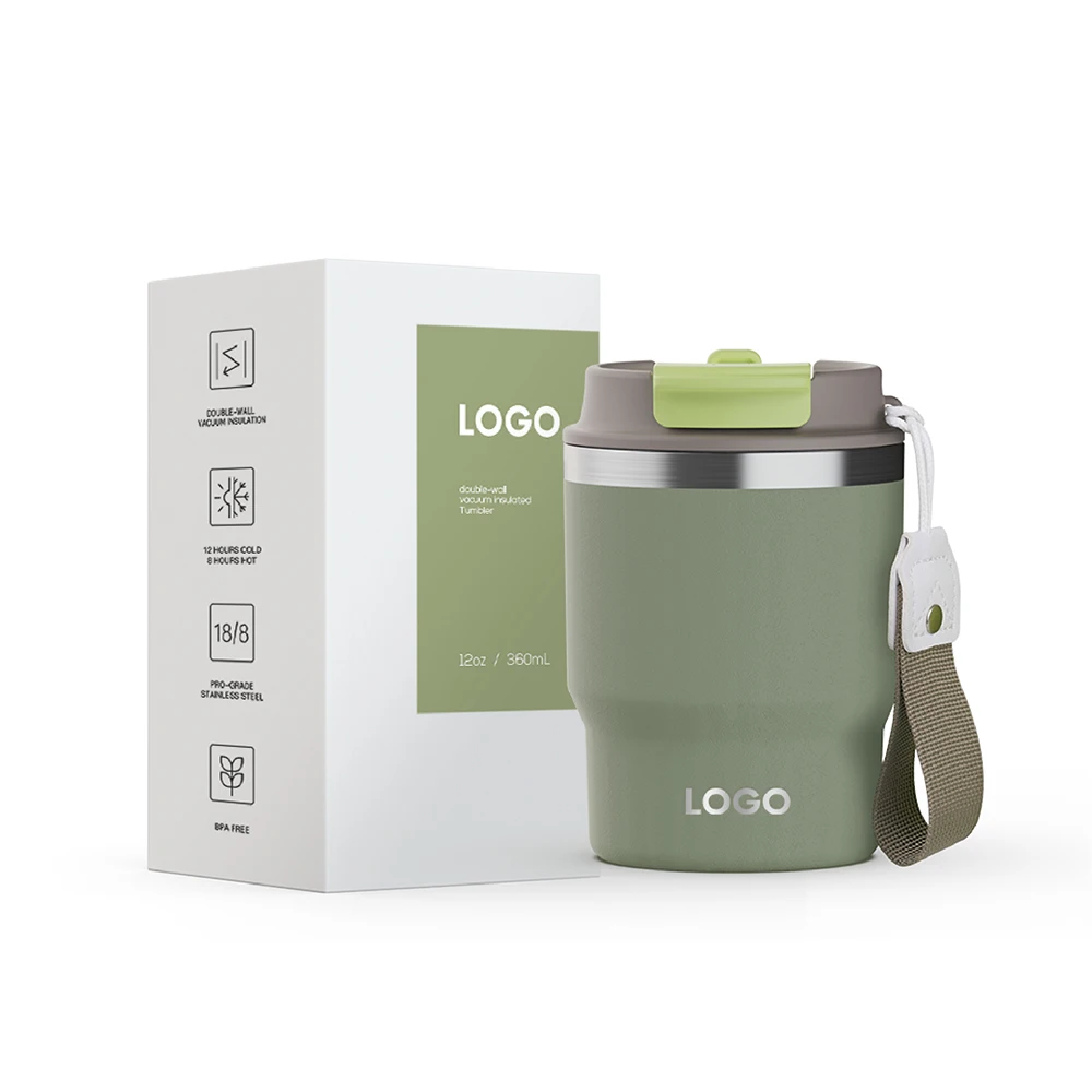 Insulated Tumbler with 2-in-1 Lid - Perfect for Travel