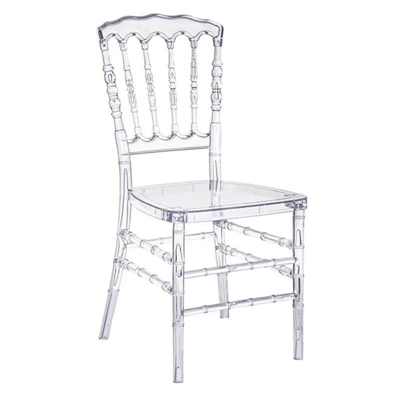 High Quality Pc Stackable Party Banquet Hall Plastic clear Wedding Chair tiffany Phoenix Chairs for Event