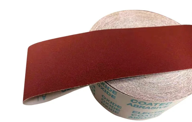 Abrasive Belt with Cloth Backings JB-5 Alunimium Oxide Sanding Belt with Cloth Backings Soft Material Suitable for Handwork