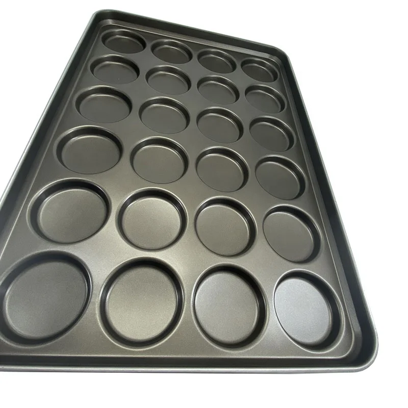 Heavy Duty Aluminum Hamburger Bun Baking Trays Durable Non Stick