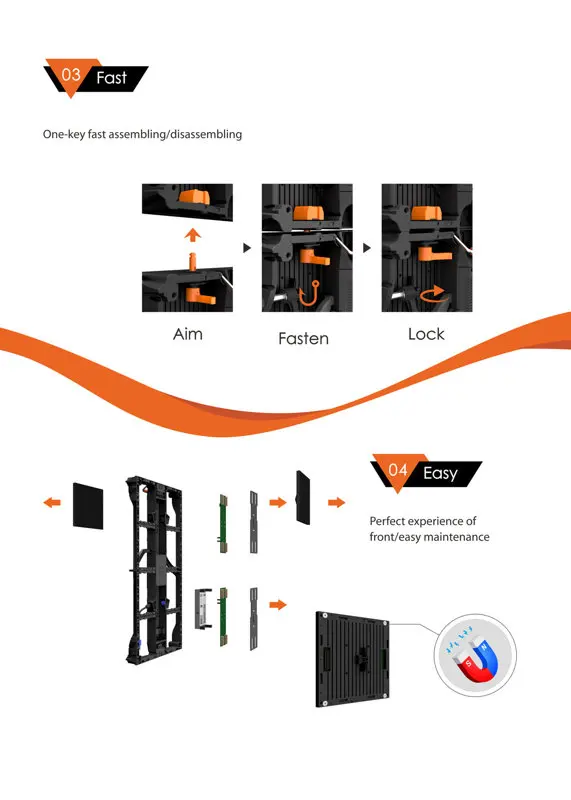 Exhibition Backdrop Indoor Full Color LED Display P3.91 Rental Screen