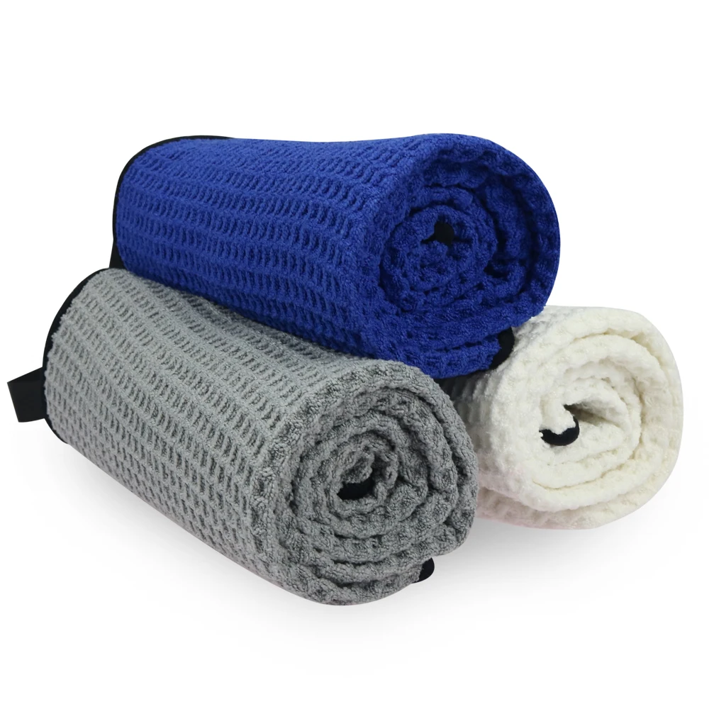 Personalized Golf Towel Super Absorbent Waffle Microfiber Golf