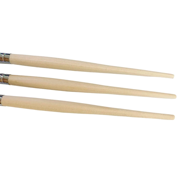 Высококачественные экологически чистые деревянные ручки овальные колинские акриловые кисти для ногтей инструмент маникюра кисть пудры