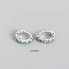 5.5mm oro bianco pietra verde