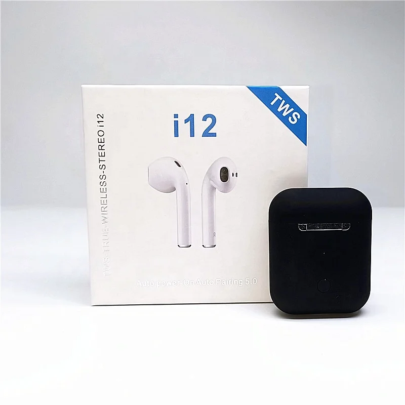 I12 Airpods At Low Price I12 TWS Bluetooth Touch Airpods Lowest