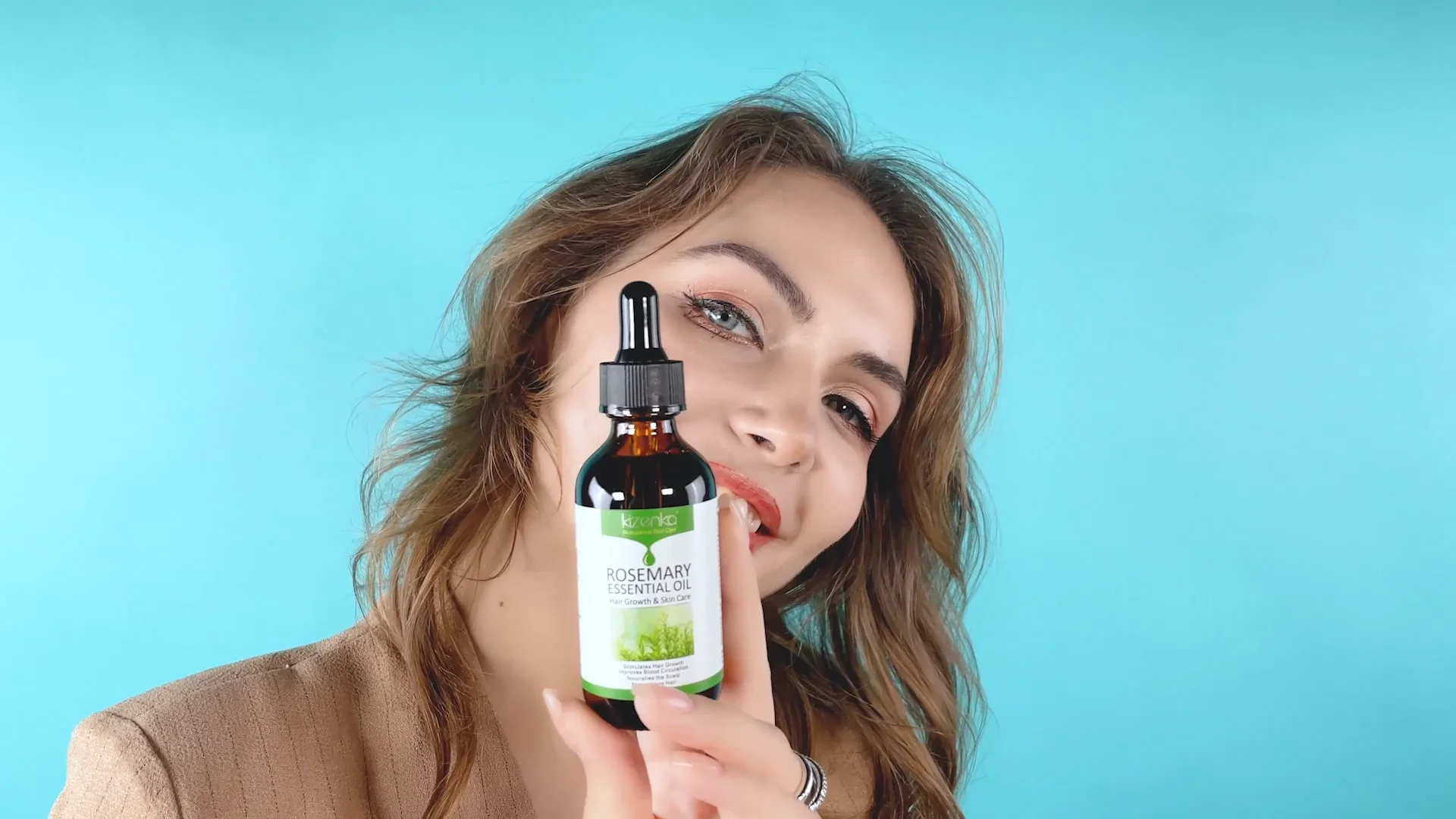 Kizenka Herbal Rosemary Extract Essential Oil Concentrated Hair Growth