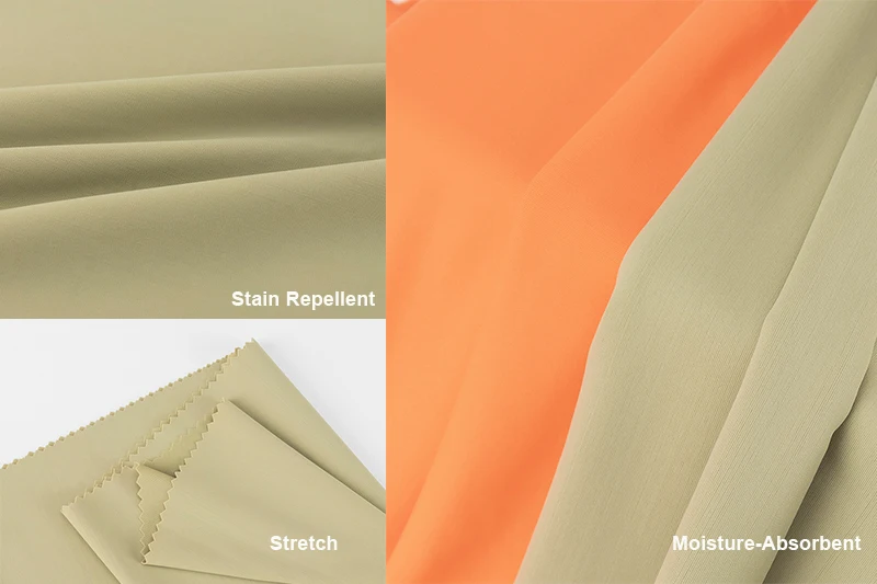 Wholesale 82 Nylon 18 Spandex Fabric Warp Knitted Elastic Swimwear