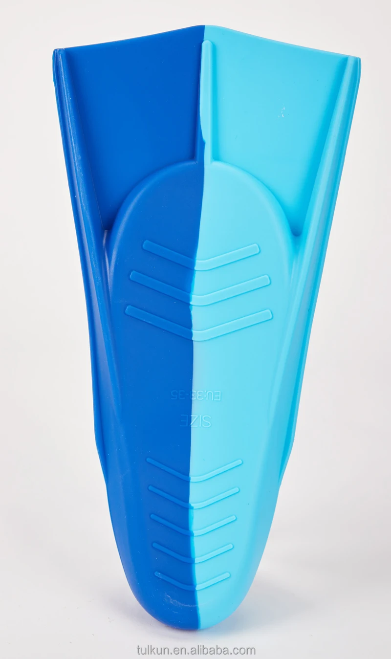 Professional Scuba Diving Fins Snorkeling Flippers Foot Pocket Free