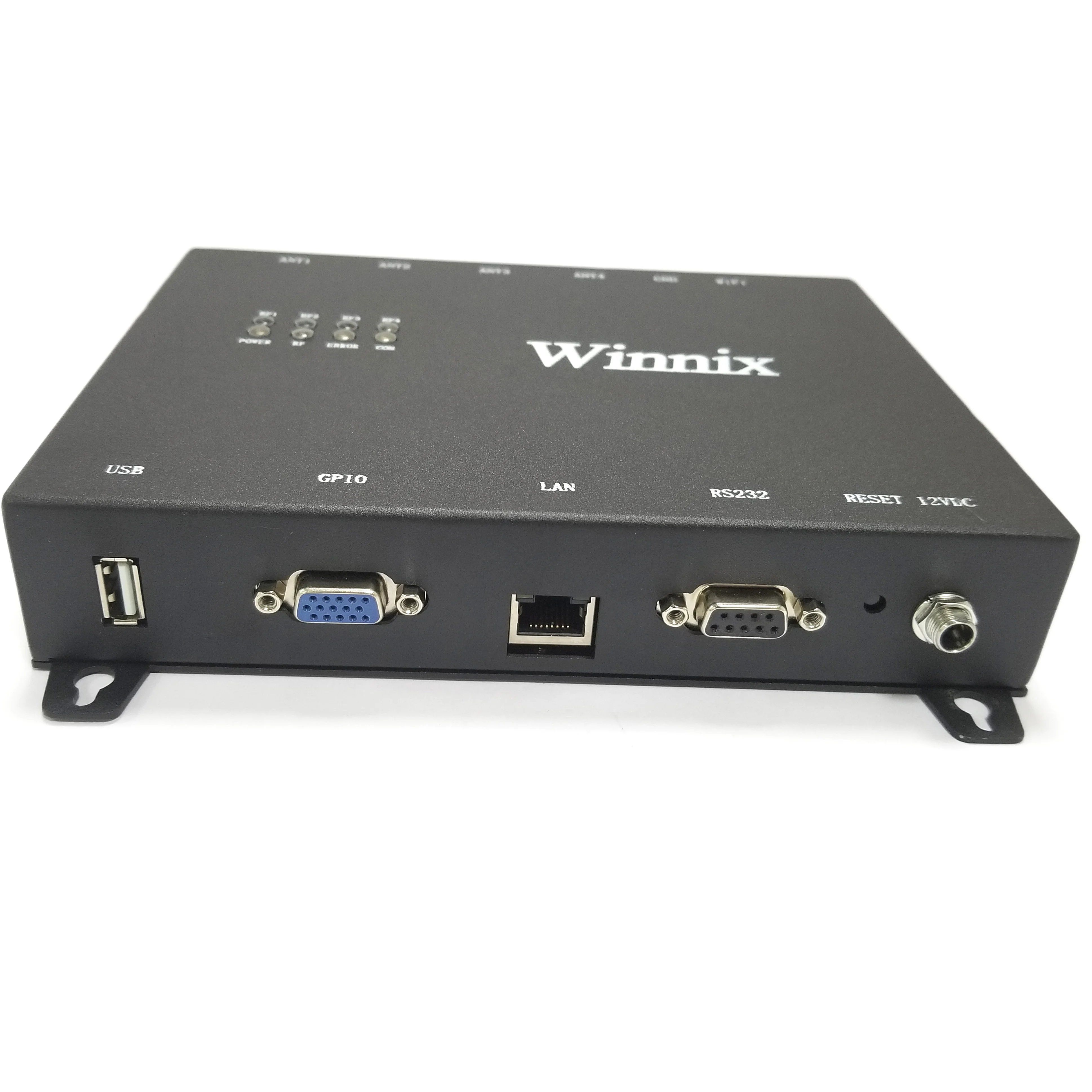 Winnix  4 Port Complete Timing Software Epc Gen2 UHF RFID Race Sports Timing System Reader Tag Chips Carting Car Karting