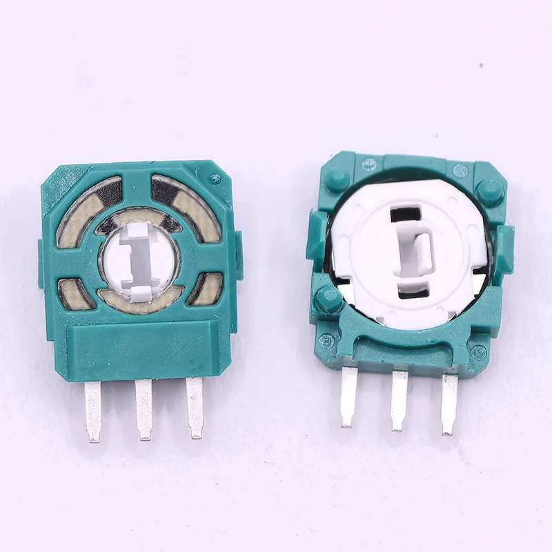 5x PS5 Controller 3D Analog Stick Joystick Thumbstick Potentiometer – Orange, 2.3 Ohm, Replacement Module